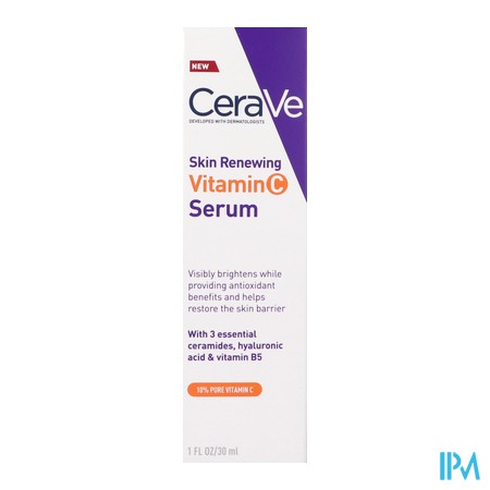 produit CERAVE SKIN RENEWING SER VITAMINE C 30ML