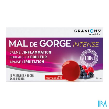produit GRANIONS MAL DE GORGE FR RGE PAST18