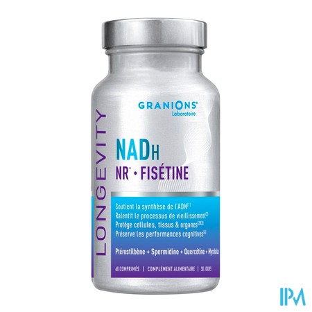 vignette GRANIONS COMP LONGE NADH NR SPERMID CPR60