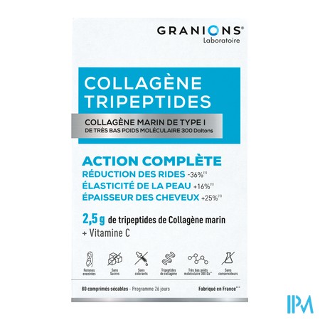 produit GRANIONS COLLAGENE TRIPEPTIDE CPR SECA 80
