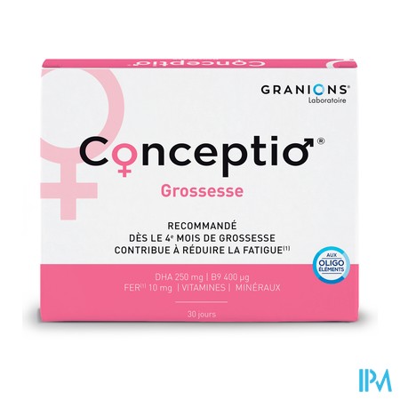 produit CONCEPTIO GROSSESSE 30 CAPSULES & GELU30