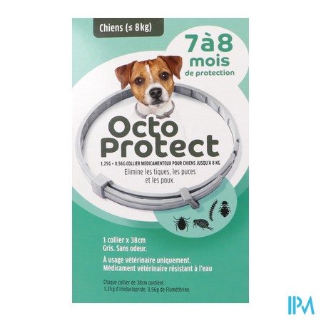 produit OCTOPROTECT 1,25 G+0,56G CHIEN <8 KG COLL