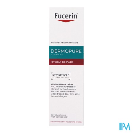 produit EUCERIN DERMOPURE CLINICAL HYDR REP 40ML