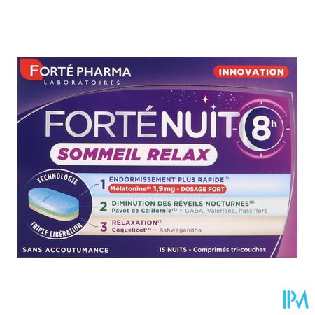 vignette FORTENUIT 8H SOMMEIL RELAX CPR15