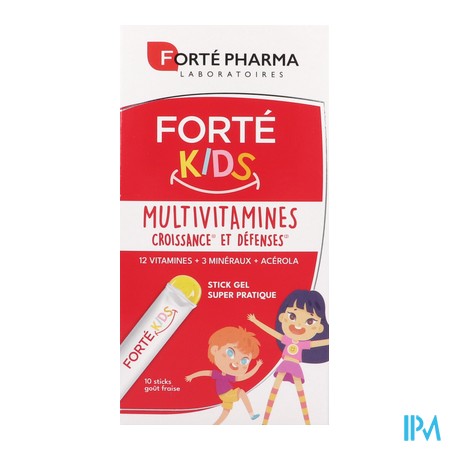 produit FORTE KIDS MULTIVITAM STICK GEL 10
