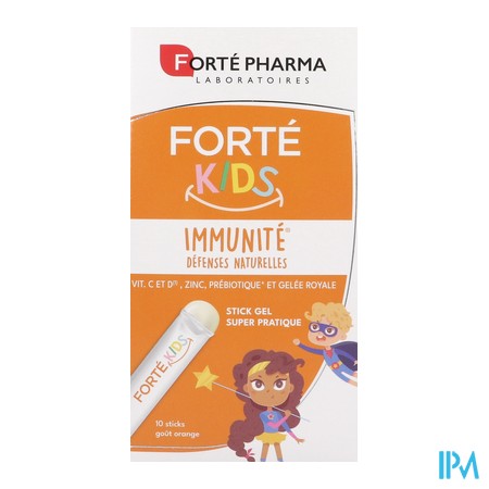 vignette FORTE KIDS IMMUNITE STICK GEL 10