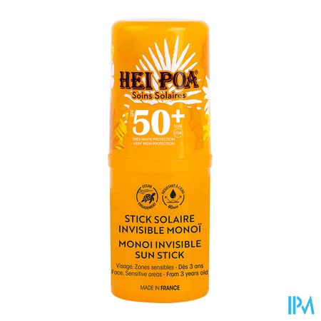 vignette HEI POA STICK SOL INVISI MONOI SPF50+ 15G