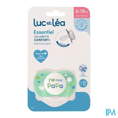 produit LUC&LEA SUCET 6-18M ANA J'AIME PAPA
