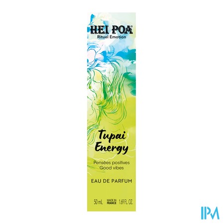 produit HEI POA EDP TUPAI ENERGY 50ML