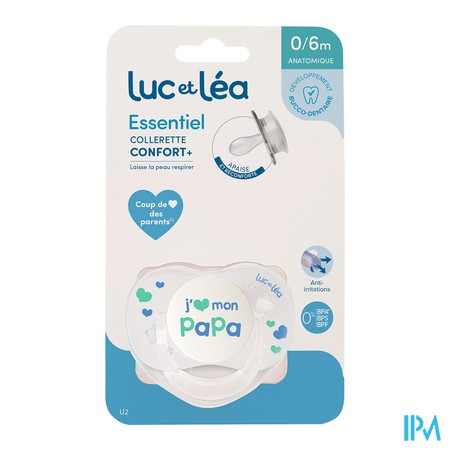 produit LUC&LEA SUCET 0-6M ANA J'AIME PAPA