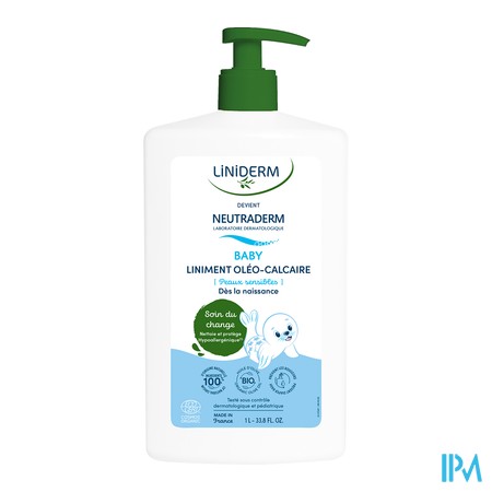 produit NEUTRADERM LINIMENT BIO FLACON POMPE 1L