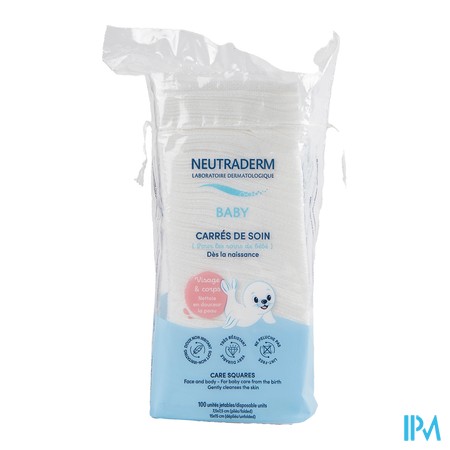 produit NEUTRADERM SACHET CARRES DE SOIN X100