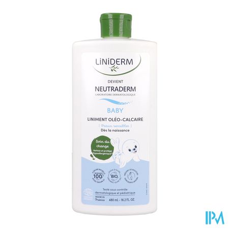 produit NEUTRADERM LINIMENT BIO FL CAPS 480ML