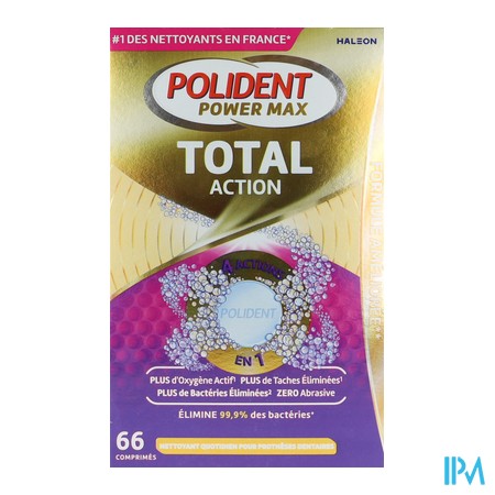 vignette POLIDENT NETTOY TOTAL ACTION CPR66
