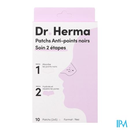 produit DR HERMA PATCHS POINTS NOIRS 2 ETAPES 5