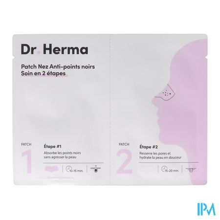 produit DR HERMA PATCHS POINTS NOIRS 2 ETAPES 1