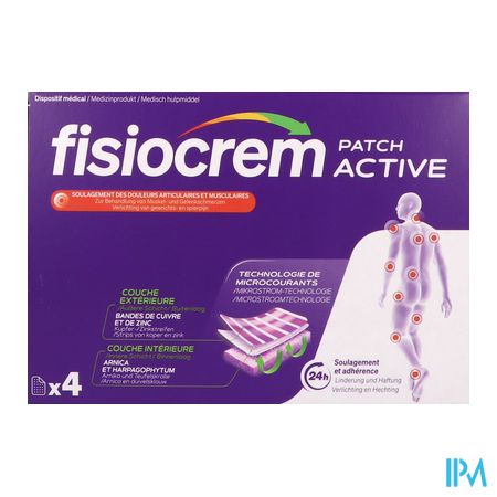 vignette FISIOCREM PATCH ACTIVE X4