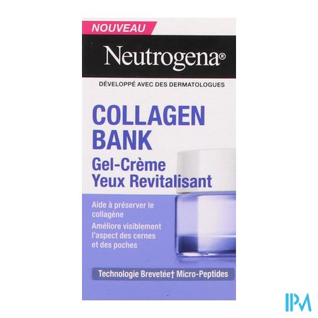 produit NEUTROGENA COLLAG BANK GEL-CR YEUX 15ML