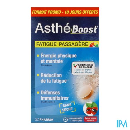 produit 3C PHARMA ASTHE BOOST 10JOURS CPR30 EFF