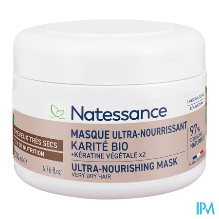 produit NATESSANCE MASQ CAP ULT-NOURR KARITE200ML