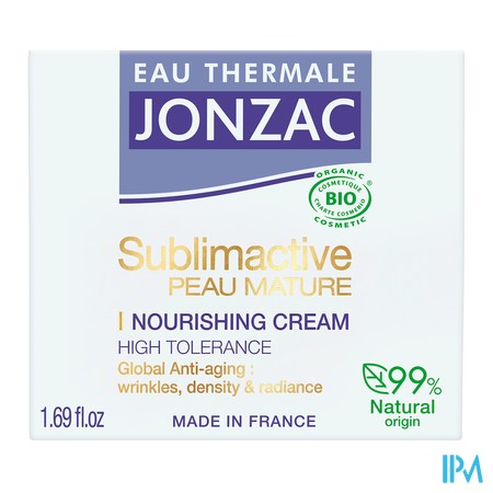 vignette JONZAC SUBLIMACT PM CR NOURR 50ML