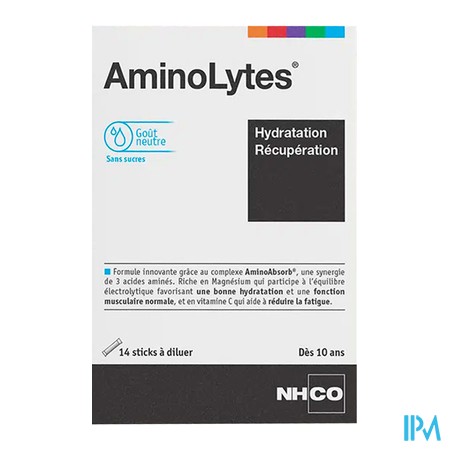 produit AMINOLYTES NEUTRE 14STICKS