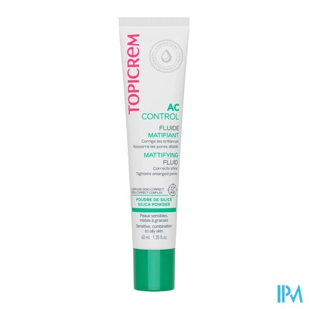 produit TOPICREM AC CONTROL FLUIDE MATIFIANT 40ML