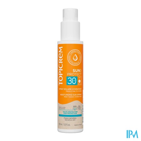 vignette TOPICREM SUN PROTECT SPR SOL SPF30 150ML