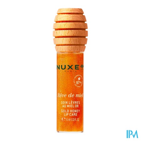 vignette NUXE SOIN LEVRES AU MIEL OR 10ML