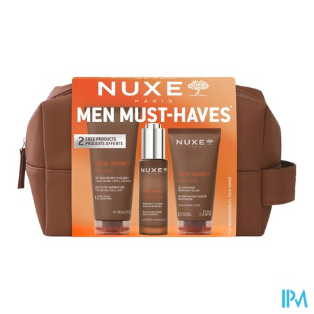 produit NUXE MEN BOOST 3 TROUSSE DECOUVERTE