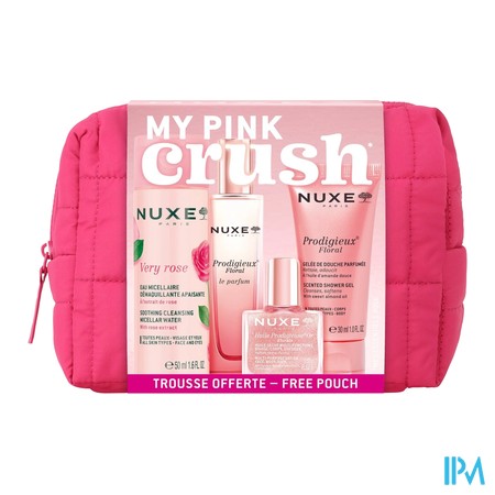 produit NUXE TROUSSE VOYAGE MA PINK CRUSH