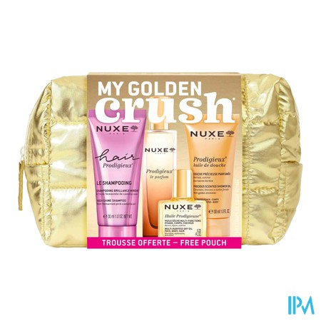 produit NUXE TROUSSE VOYAGE GOLDEN CRUSH