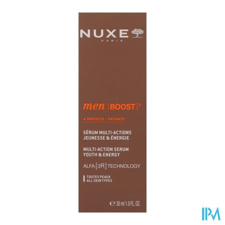 produit NUXE MEN BOOST 3 SER MULTI-ACTIONS 30ML