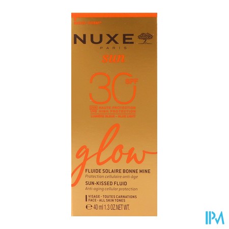 vignette NUXE SUN FLUIDE SOL BONNE MINE SPF30 40ML