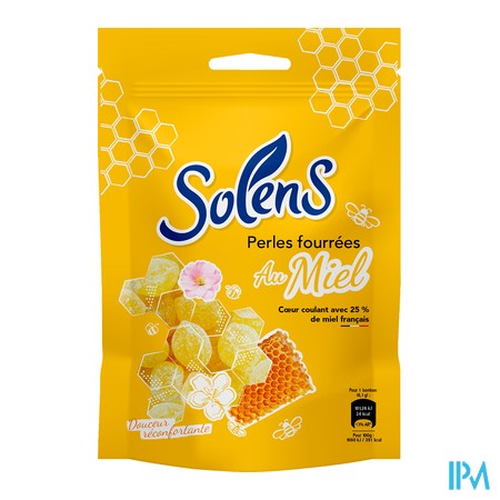vignette SOLENS PERLES FOURREES MIEL 25% 110G