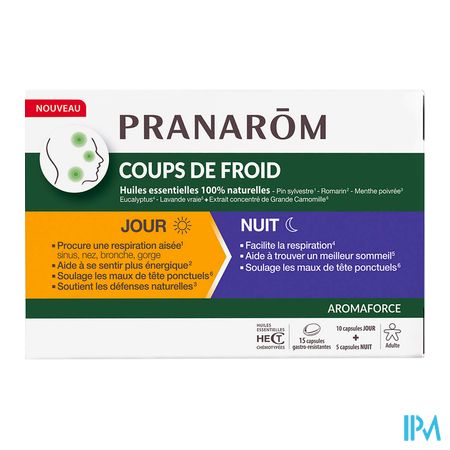 vignette PRANAROM COUPS DE FROID J/N CAPS15
