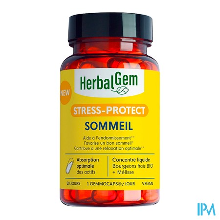 vignette HERBALGEM STRESS PRO SOMMEIL GEL30