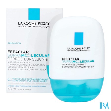 vignette EFFACLAR SUPRAMOLEC OIL&PORES 40ML