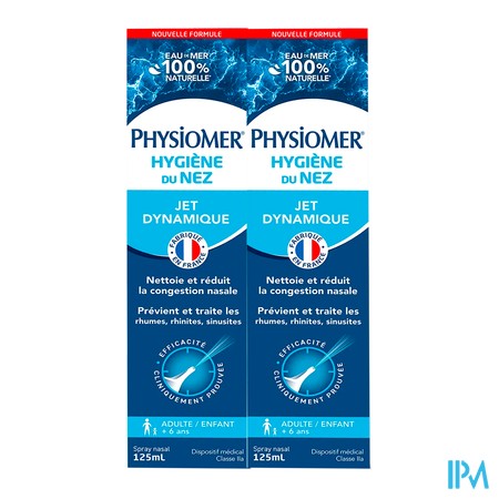 produit PHYSIOMER JET DYNAMIQ FL125ML2