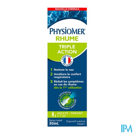 produit PHYSIOMER TRIPLE ACTION 30ML