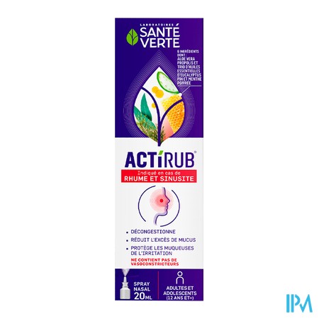produit SANTE V ACTIRUB SPRAY NASAL 120ML