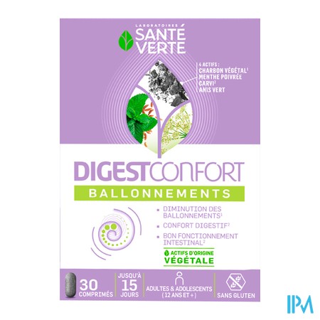 vignette SANTE V DIGESTCONFORT BALLONNEMENTS CPR30