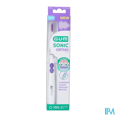 vignette GUM BAD ELECTR SONIC ORTHO SPLE 1618/100