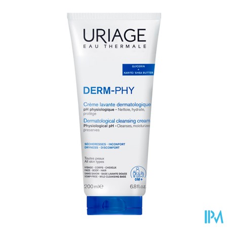 produit URIAGE DERM-PHY CR LAV DERMATOL T 200ML