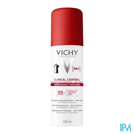 vignette VICHY DEO DETRANSPIR 96H 125ML