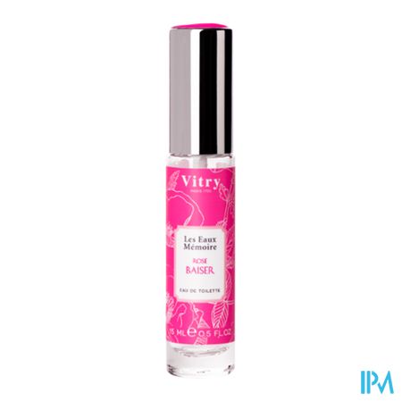 vignette VITRY EDT ROSE BAISER 15ML