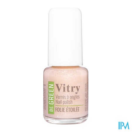 vignette VITRY VERNIS BE GREEN 132 FOLIE ETOIL 6ML