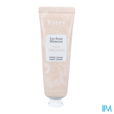 vignette VITRY CR MAINS EAUX MEM BLC ORGANDI 30ML