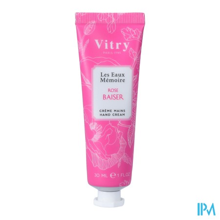 vignette VITRY CR MAINS LEAUX MEM ROSE BAISER 30ML