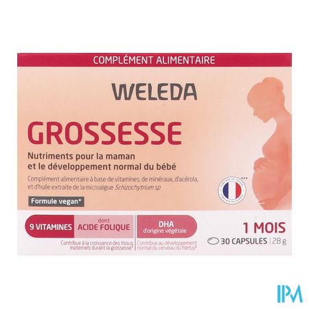 produit WELEDA GROSSESSE CAPS30